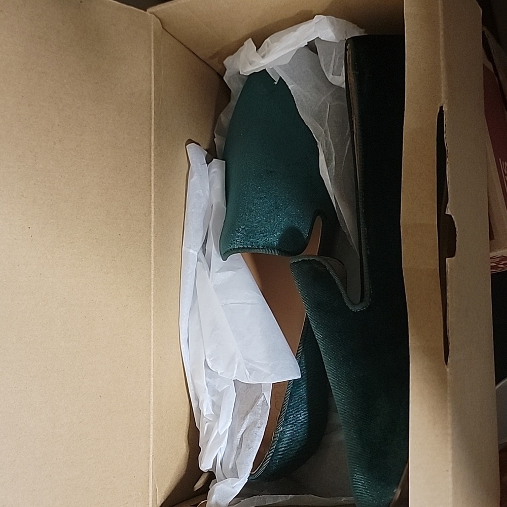 Jcrew Green loafers